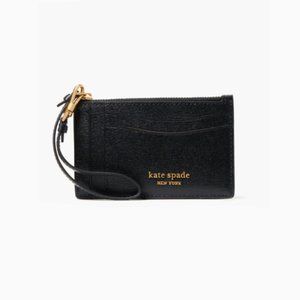 Kate Spade Morgan Card Case Wristlet BLACK